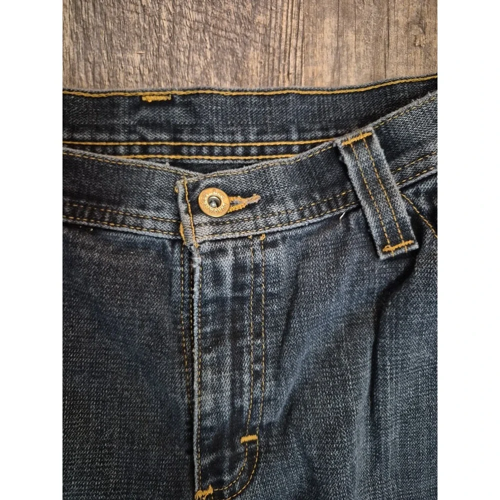 Vtg Lee Dungarees "Buddy Lee Approved" Denim Blue Jean Shorts Size 31 x 12 - Picture 6 of 9